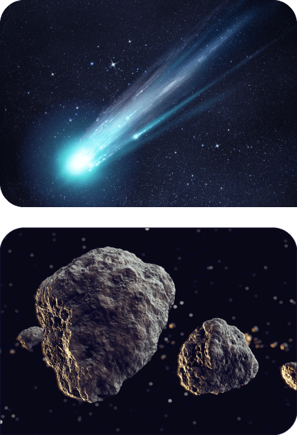 Was sind Sternschnuppen und Meteoriten?